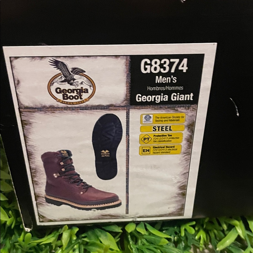 New Georgia Boot Men's Georgia Giant Steel Toe Work Boots - Picture 9 of 10